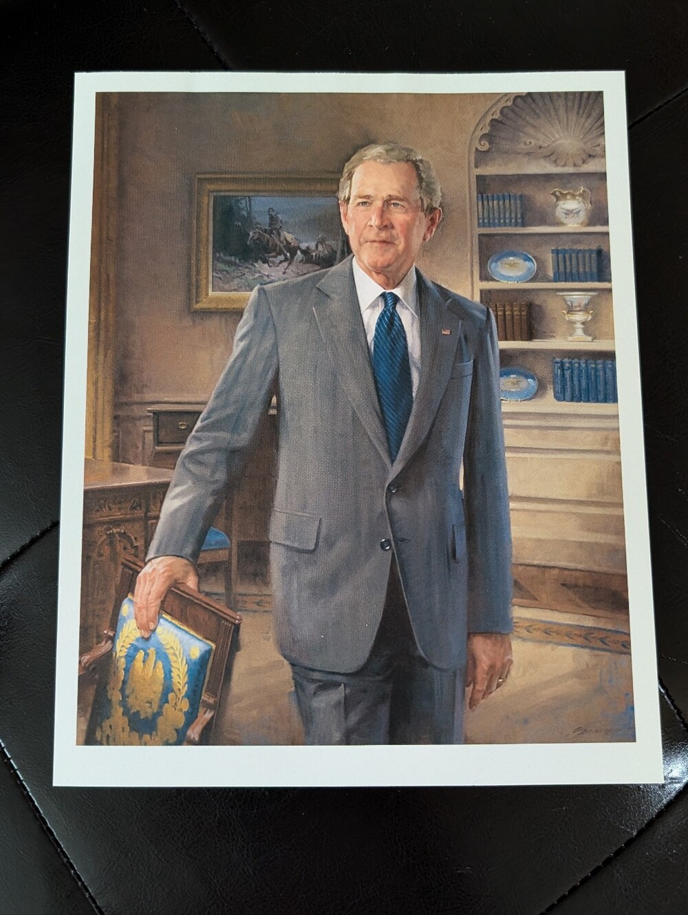 Portrait President George W Bush & White House Christmas Cards From 02, 03, 04
